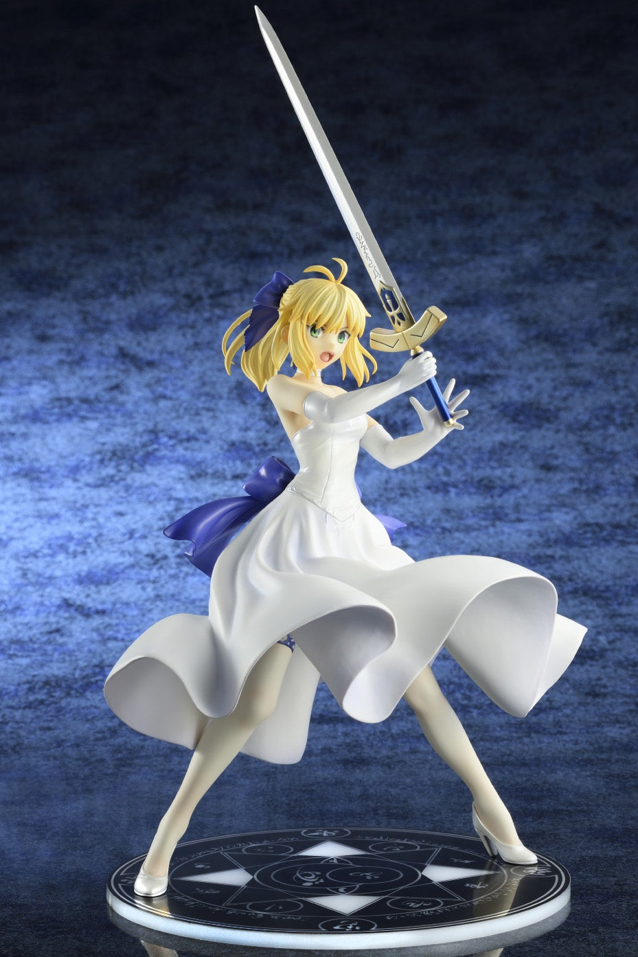 Good Smile Company Fate/stay night Unlimited Blade Works Series Saber White Dress Renewal Ver. 1/8 Scale Figure