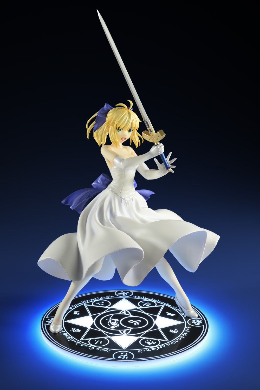 Good Smile Company Fate/stay night Unlimited Blade Works Series Saber White Dress Renewal Ver. 1/8 Scale Figure