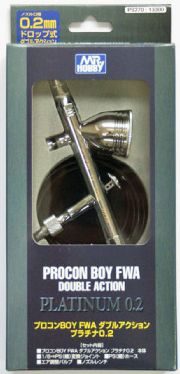 Mr Hobby Mr. Procon Boy WA Platinum - Double Action Type