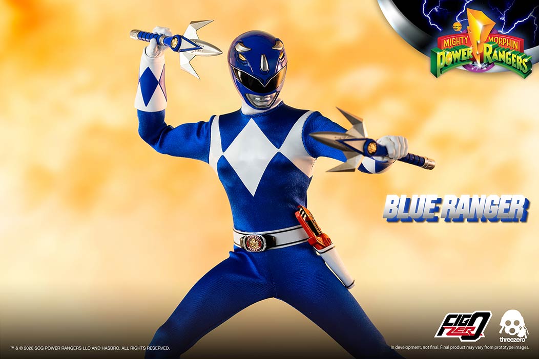 threezero Mighty Morphin Power Rangers – 1/6 Blue Ranger(04897056204829)