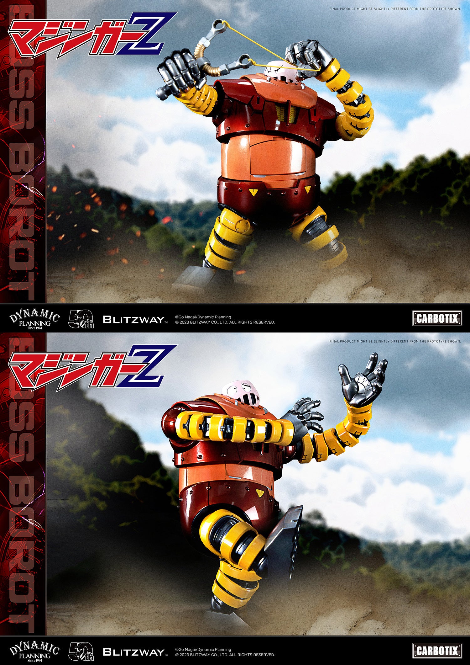 Bandai Carbotix Series Boss Borot “Mazinger Z"