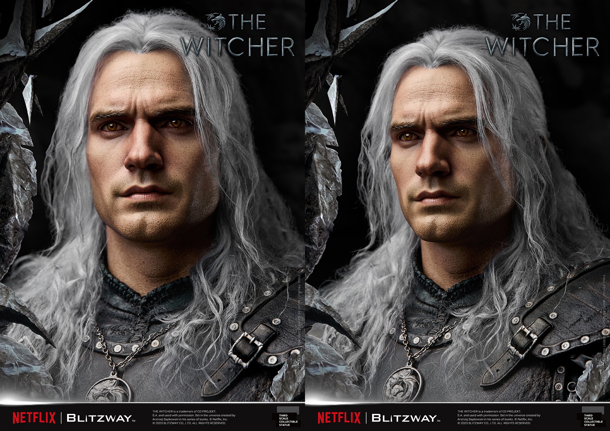 Blitzway 1/3 Infinite Scale Statue The Witcher 'Geralt of Rivia' "The Witcher"