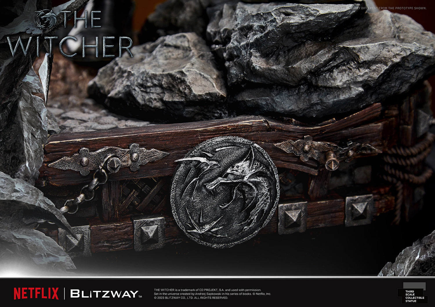 Blitzway 1/3 Infinite Scale Statue The Witcher 'Geralt of Rivia' "The Witcher"