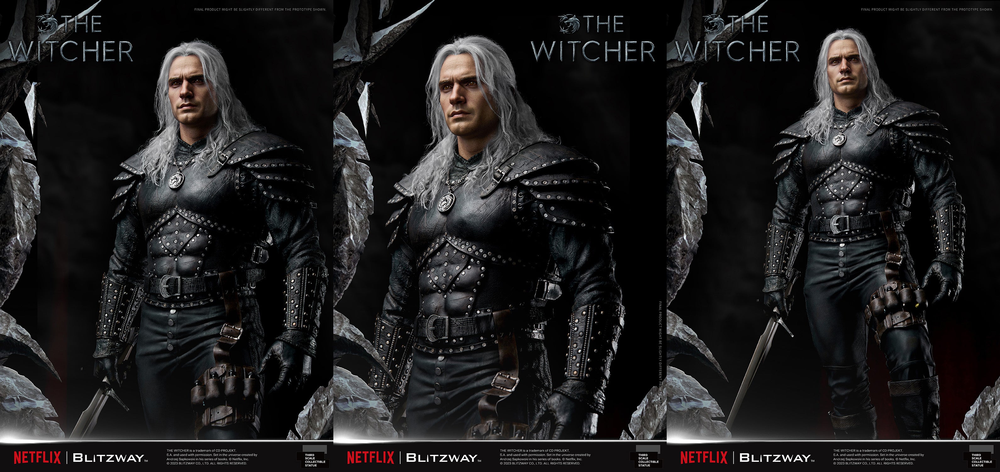 Blitzway 1/3 Infinite Scale Statue The Witcher 'Geralt of Rivia' "The Witcher"