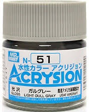 Mr Hobby Acrysion N51 - Light Gull Gray (Gloss/Aircraft)