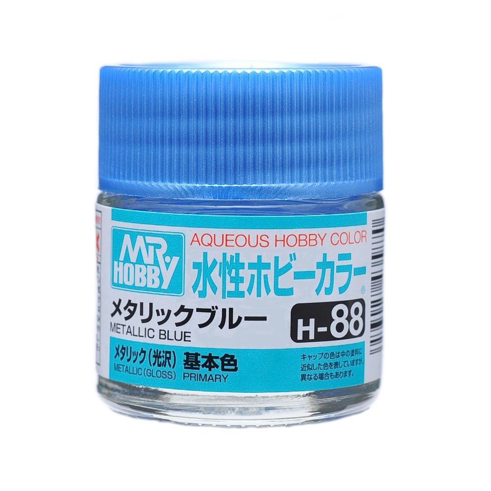 Mr Hobby AQUEOUS HOBBY COLOR - H88 METALLIC GLOSS METALLIC BLUE (PRIMARY)