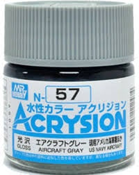 Mr Hobby Acrysion N57 - Aircraft Gray (Gloss/Aircraft)