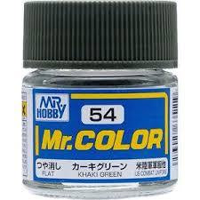 Mr Hobby Mr. Color 54 - Khaki Green (Flat/Tank)