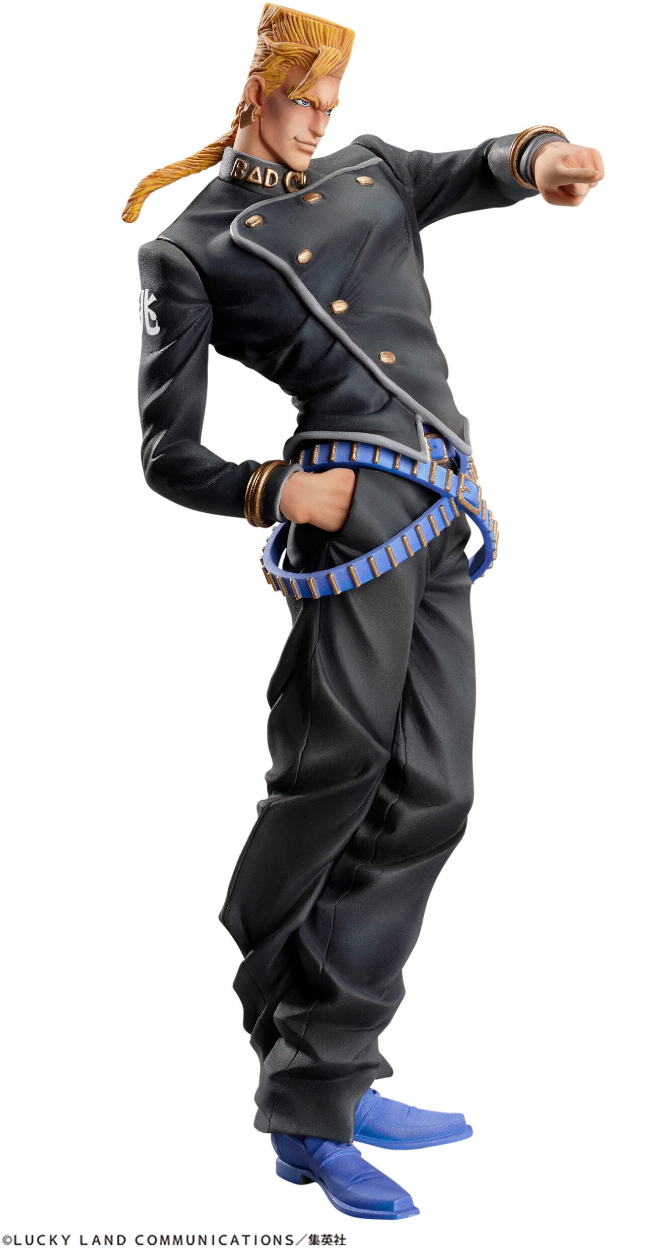 Medicos Entertainment Jojo's Bizarre Adventure Part 4 Diamond is Unbreakable Series Keicho Nijimura & Bad Company (Re-Run) Statue Legend Figure