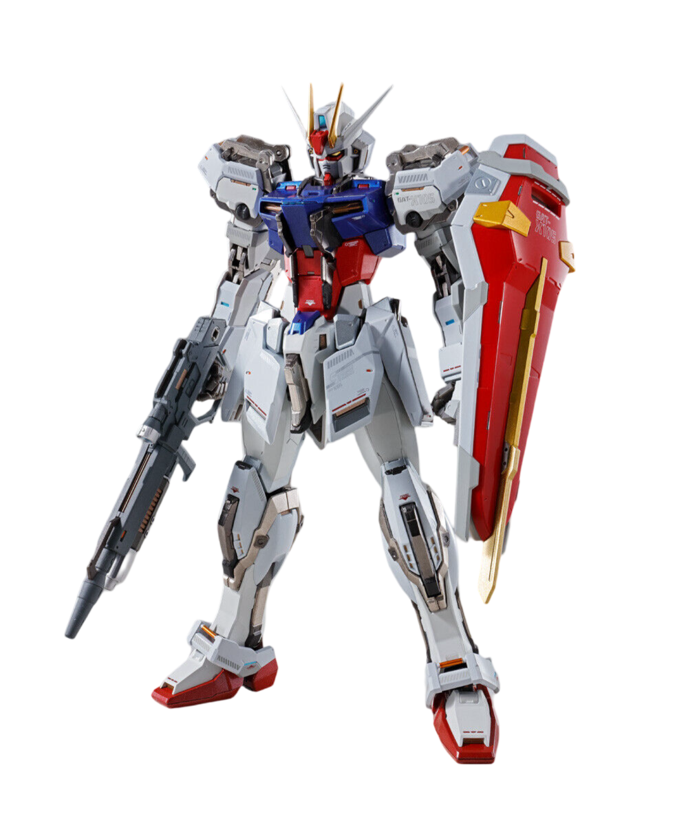 BANDAI Tamashii Strike Gundam -Heliopolis Roll Out Ver.- Mobile Suit Gundam Seed, Bandai Spirits Metal Build (Tamashii Nations Store Exclusive)