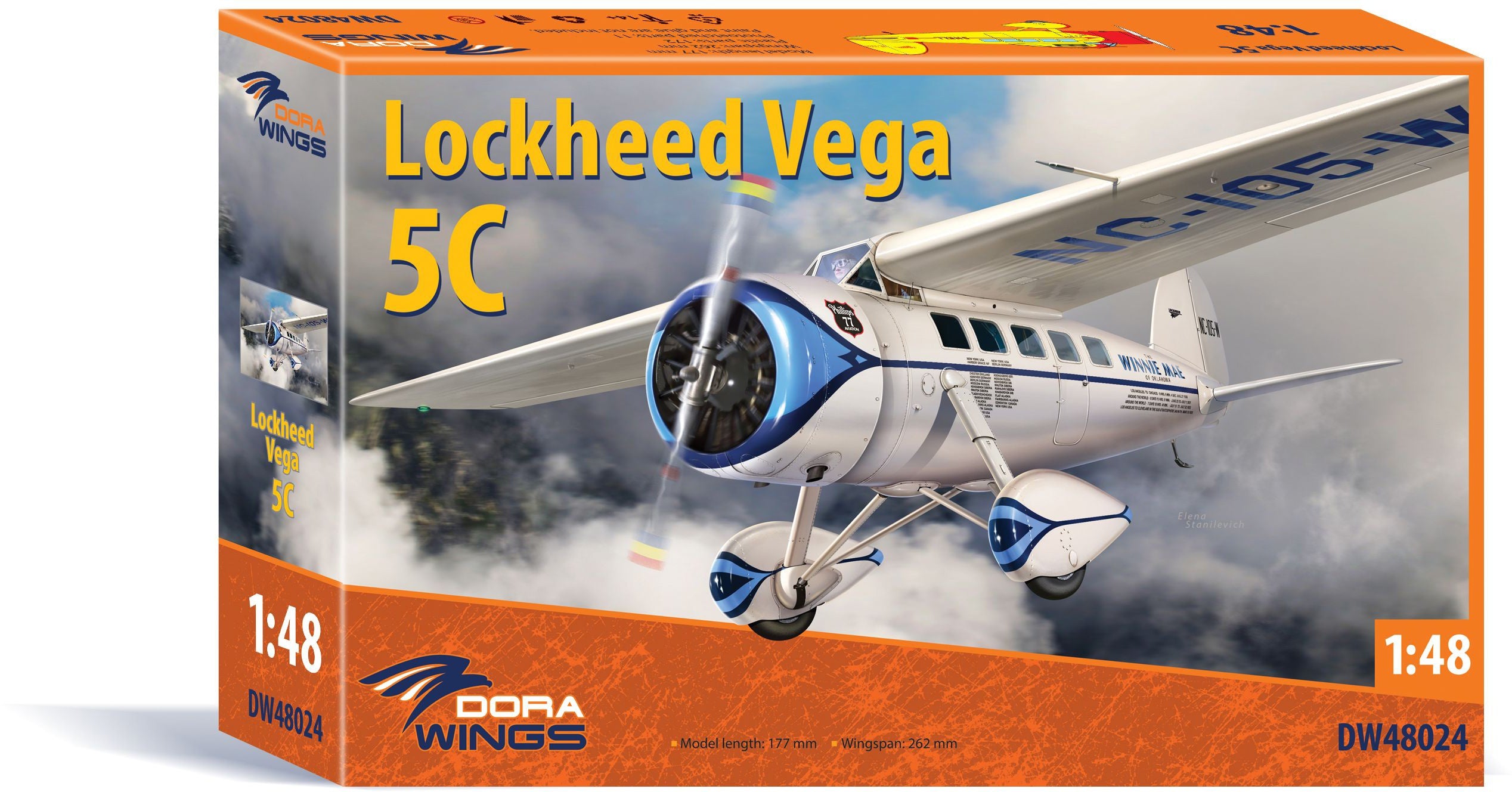 Dora Wings 1/48 Scale Lockheed Vega 5C