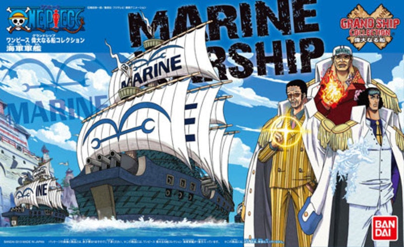 BANDAI Hobby One Piece - Grand Ship Collection - Marine Ship