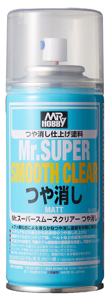 Mr Hobby Mr Super Smooth Clear Flat