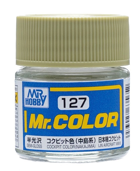 Mr Hobby Mr. Color 127 - Cockpit Color (Nakajima) (Semi-Gloss/Aircraft)