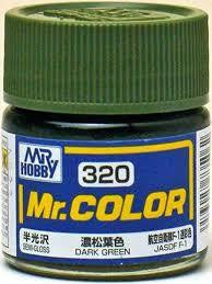 Mr Hobby Mr. Color 320 - Dark Green (Semi-Gloss/Aircraft)