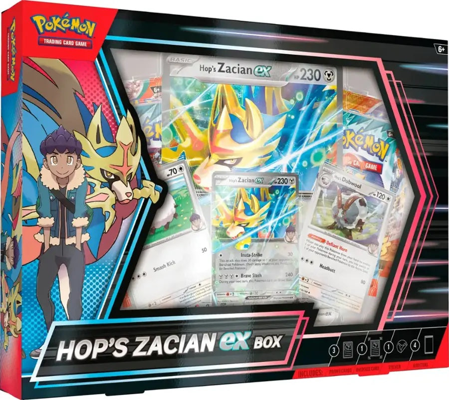 POKEMON HOP’S ZACIAN EX BOX