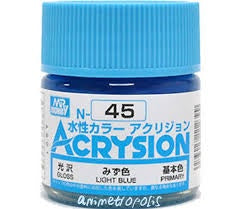 Mr Hobby Acrysion N45 - Light Blue (Gloss/Primary)