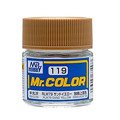 Mr Hobby Mr. Color 119 - RLM76 Sand Yellow (Semi-Gloss/Aircraft)