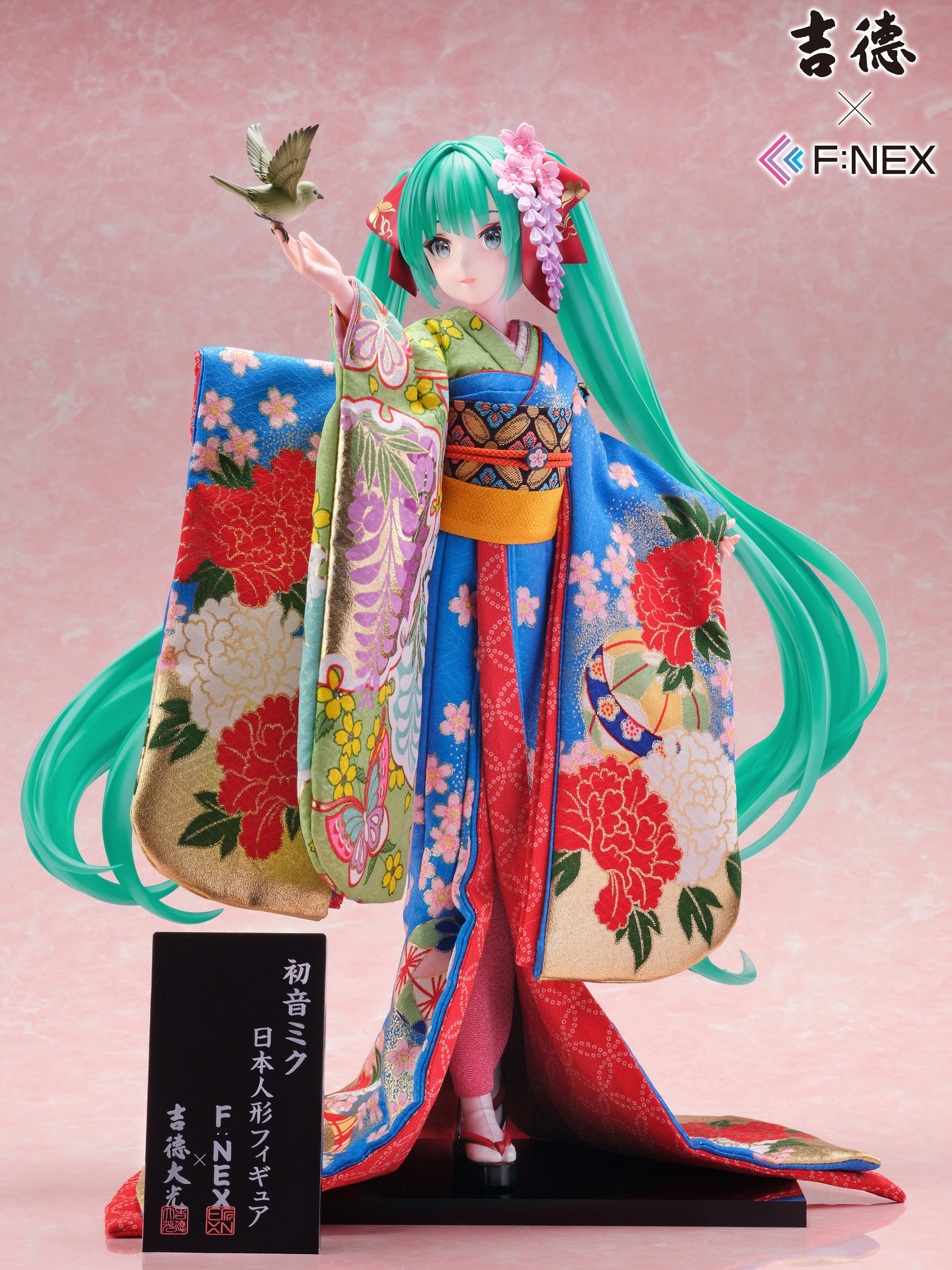 FURYU Corporation Hatsune Miku -Japanese Doll- 1/4 Scale Figure