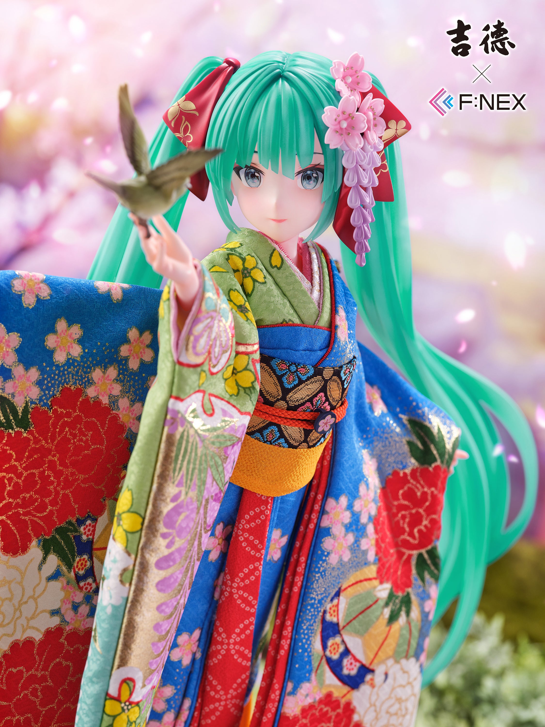 FURYU Corporation Hatsune Miku -Japanese Doll- 1/4 Scale Figure