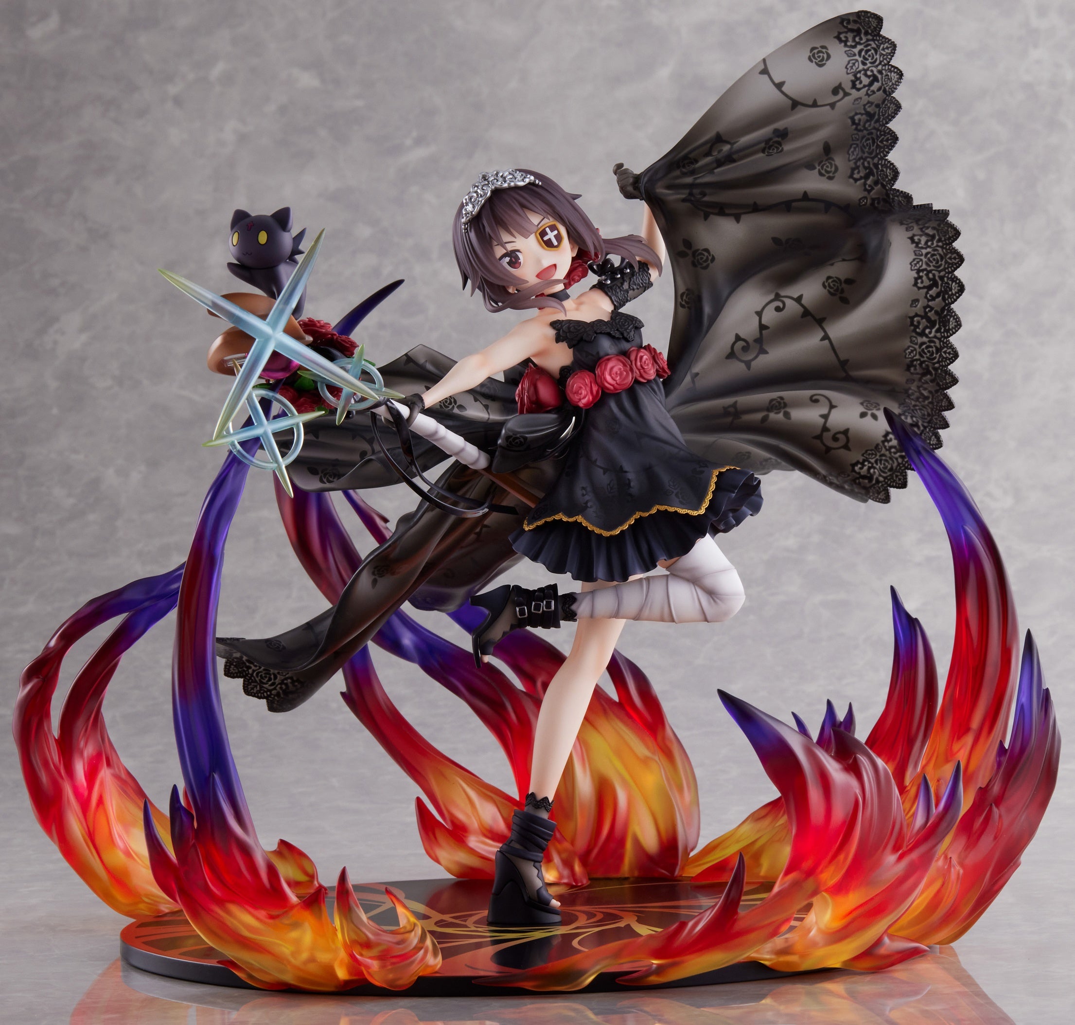 FURYU Corporation God's Blessing on This Wonderful World Megumin the Black Rose Dress ver. 1/7 Scale Figure