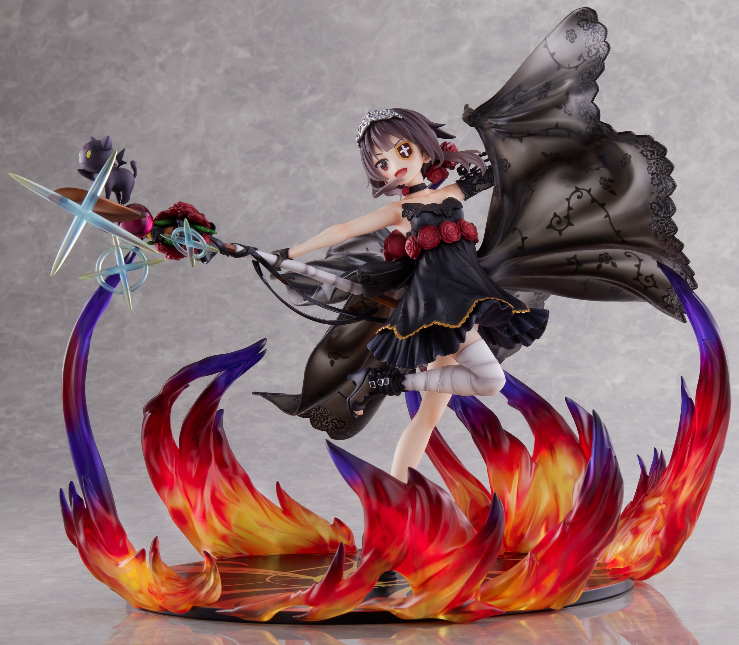 FURYU Corporation God's Blessing on This Wonderful World Megumin the Black Rose Dress ver. 1/7 Scale Figure