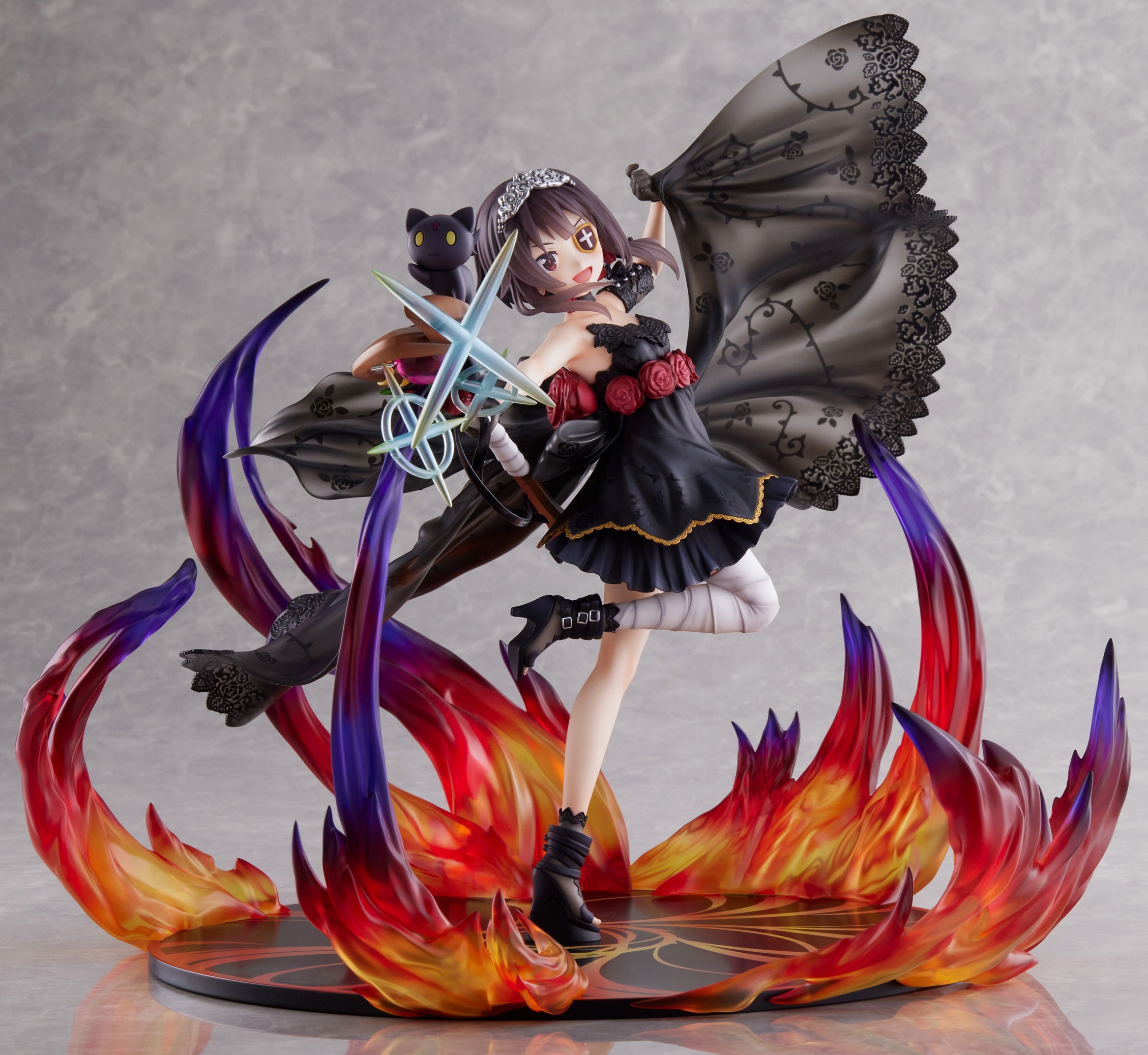 FURYU Corporation God's Blessing on This Wonderful World Megumin the Black Rose Dress ver. 1/7 Scale Figure