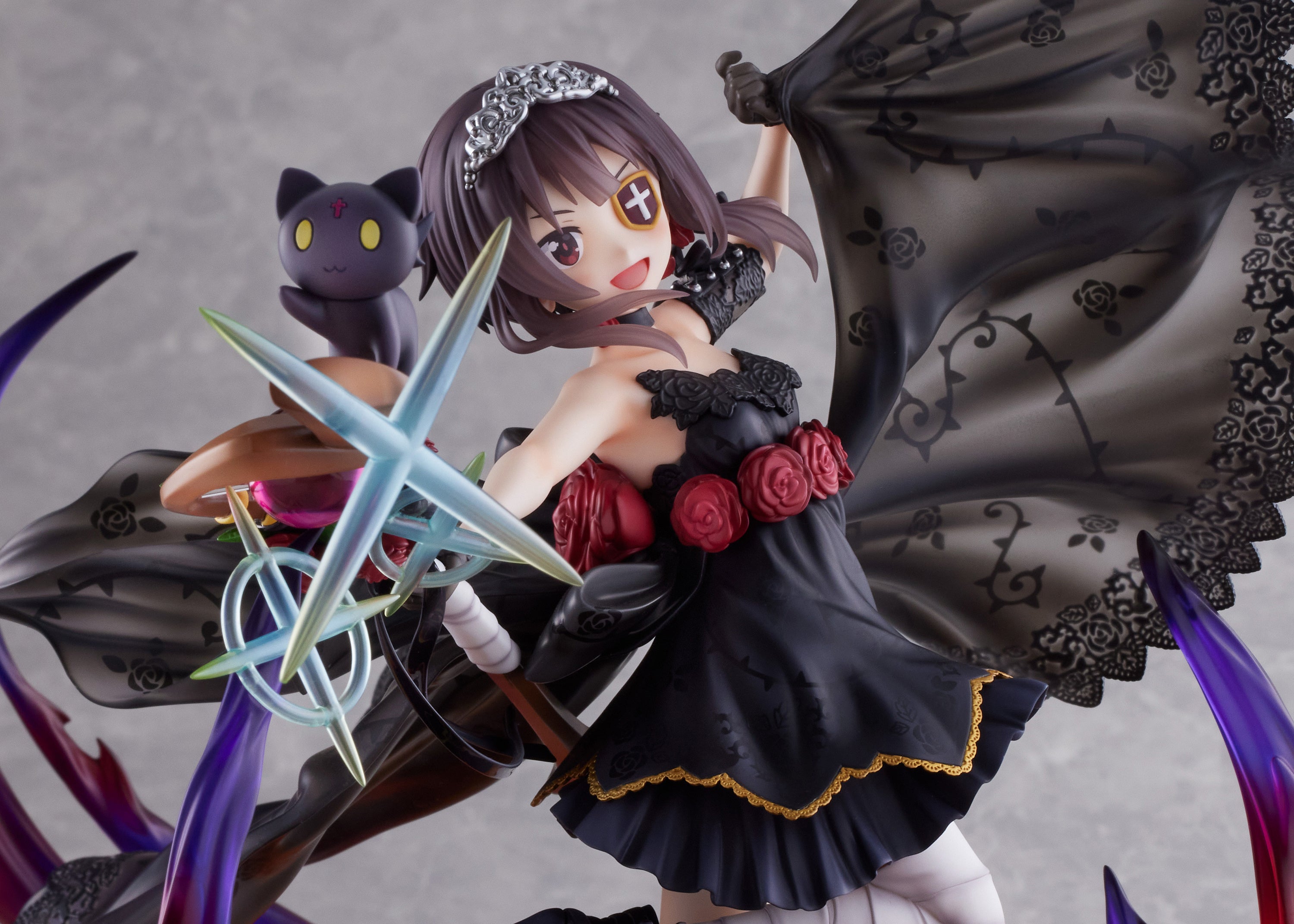 FURYU Corporation God's Blessing on This Wonderful World Megumin the Black Rose Dress ver. 1/7 Scale Figure