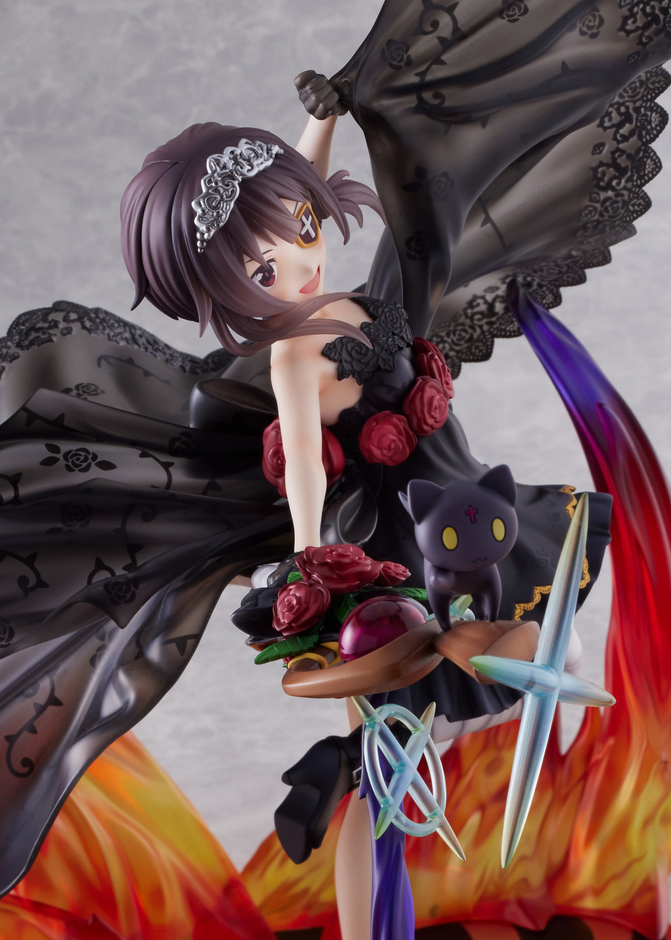 FURYU Corporation God's Blessing on This Wonderful World Megumin the Black Rose Dress ver. 1/7 Scale Figure