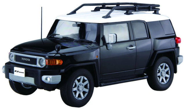 Fujimi Toyota FJ Cruiser (Two-tone Black)