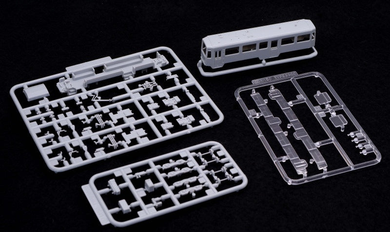 Fujimi 1/150 Sapporo City Transportation Bureau Type 3300 (2-Car Set) (Unassembled Kit)