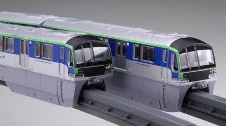 Fujimi 1/150 Tokyo Monorail Type 10000 Six Car Formation (Unpainted Kit) (6-Car Set) (Unassembled Kit)