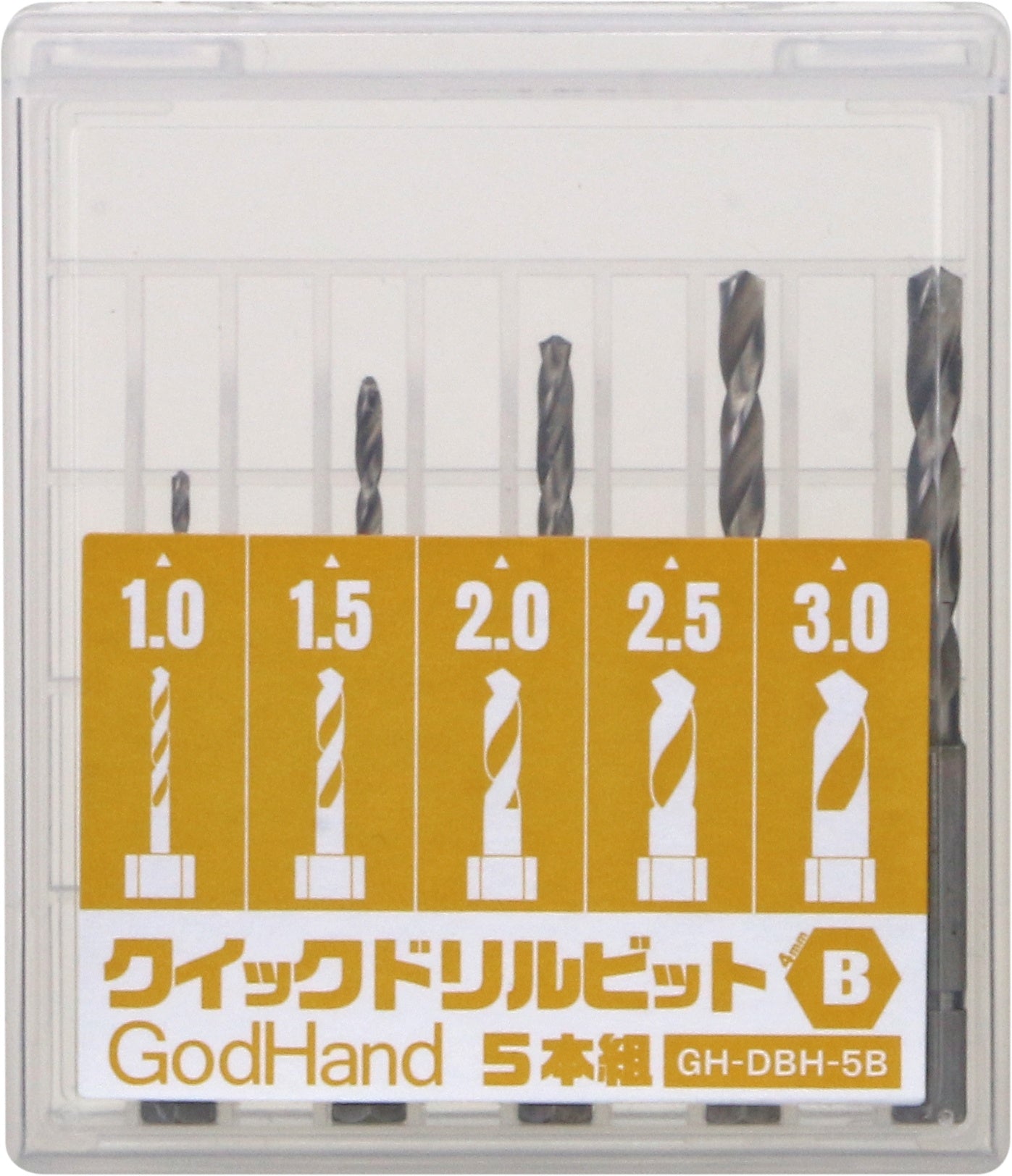 GodHand GodHand - Quick Attachable Drill Bit Set B