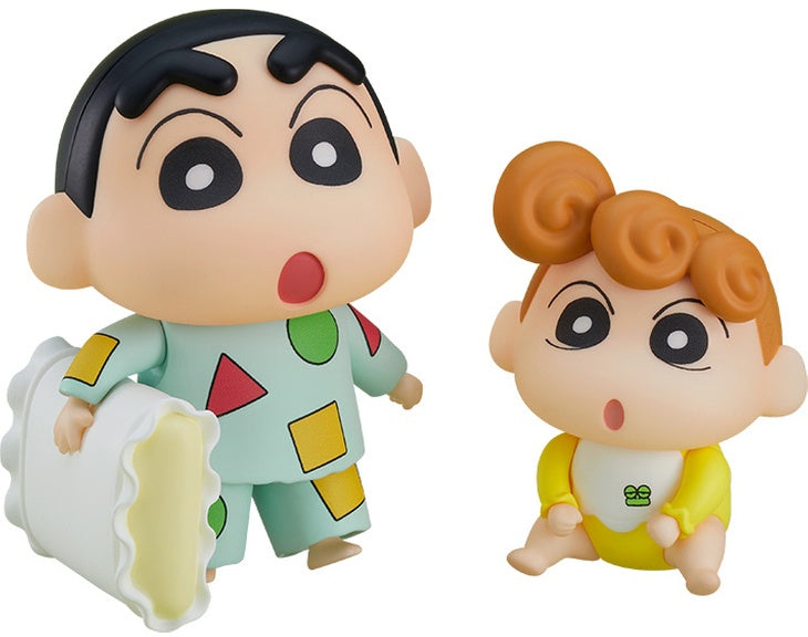 Good Smile Company Crayon Shin-Chan Series Shinnosuke Nohara Pajama Ver. & Himawari Nendoroid