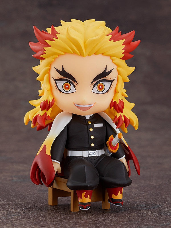 Good Smile Company Demon Slayer: Kimetsu no Yaiba Series Kyojuro Rengoku Nendoroid Swacchao Doll