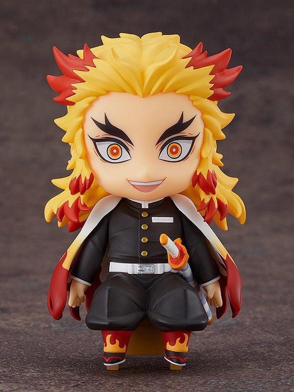 Good Smile Company Demon Slayer: Kimetsu no Yaiba Series Kyojuro Rengoku Nendoroid Swacchao Doll