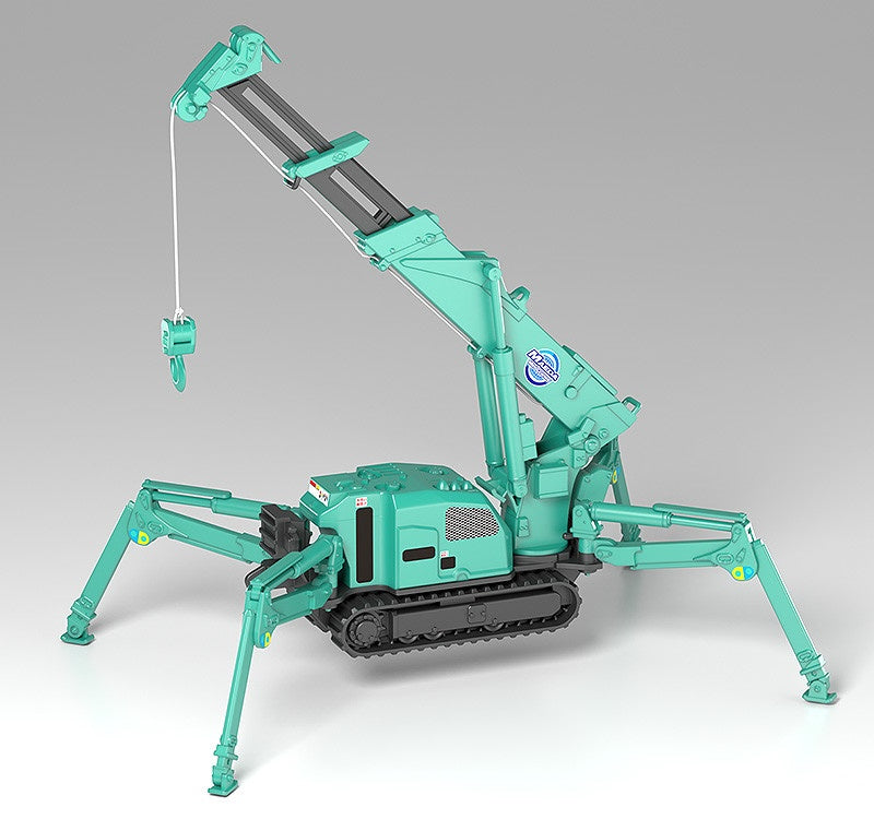 Good Smile Company Spider Crane Series Maeda Seisakusho Spider Crane Green (Re-Run) 1/20 Scale Moderoid Model Kit