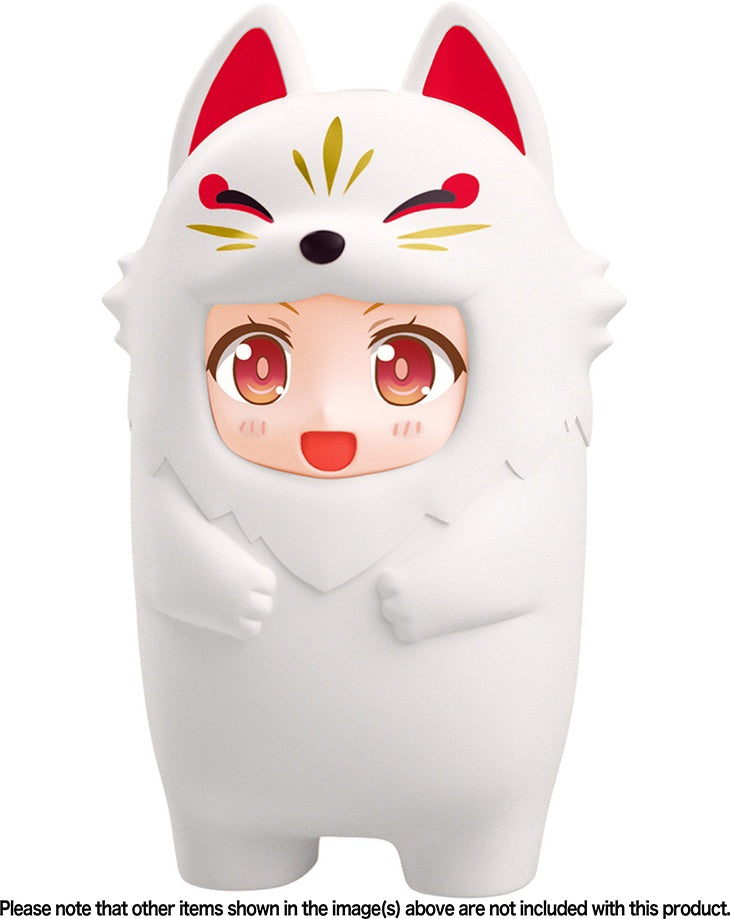 Good Smile Company Nendoroid More Series White Kitsune Kigurumi Face Parts Case