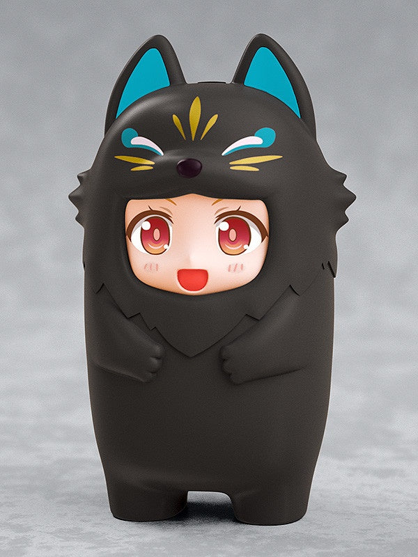 Good Smile Company Nendoroid More Series Black Kitsune Kigurumi Face Parts Case