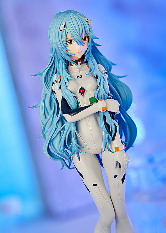 Good Smile Company Rebuild of Evangelion Series Pop Up Parade Rei Ayanami: Long Hair Ver. (Re-Run) Figure