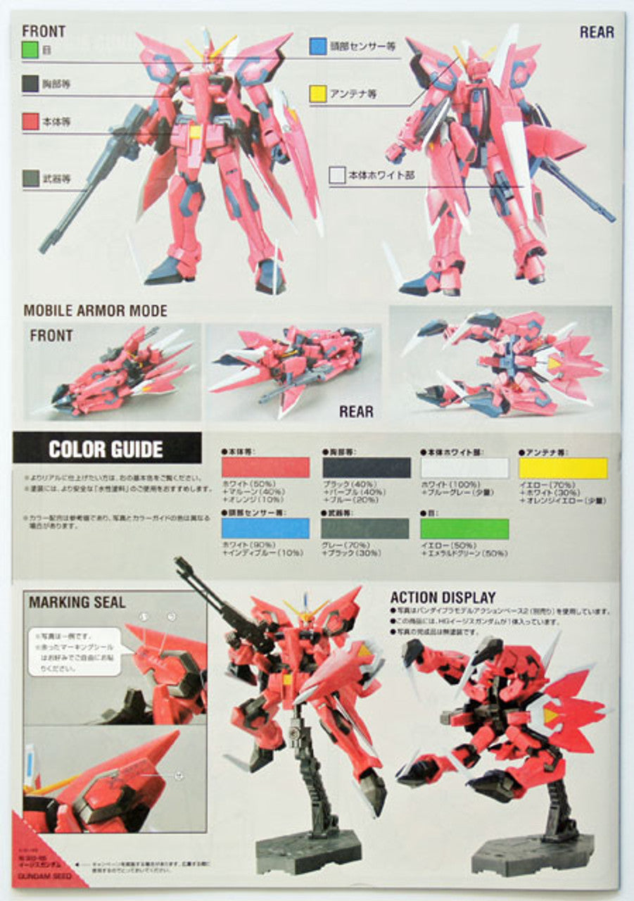 BANDAI Hobby HG 1/144 R05 Aegis Gundam