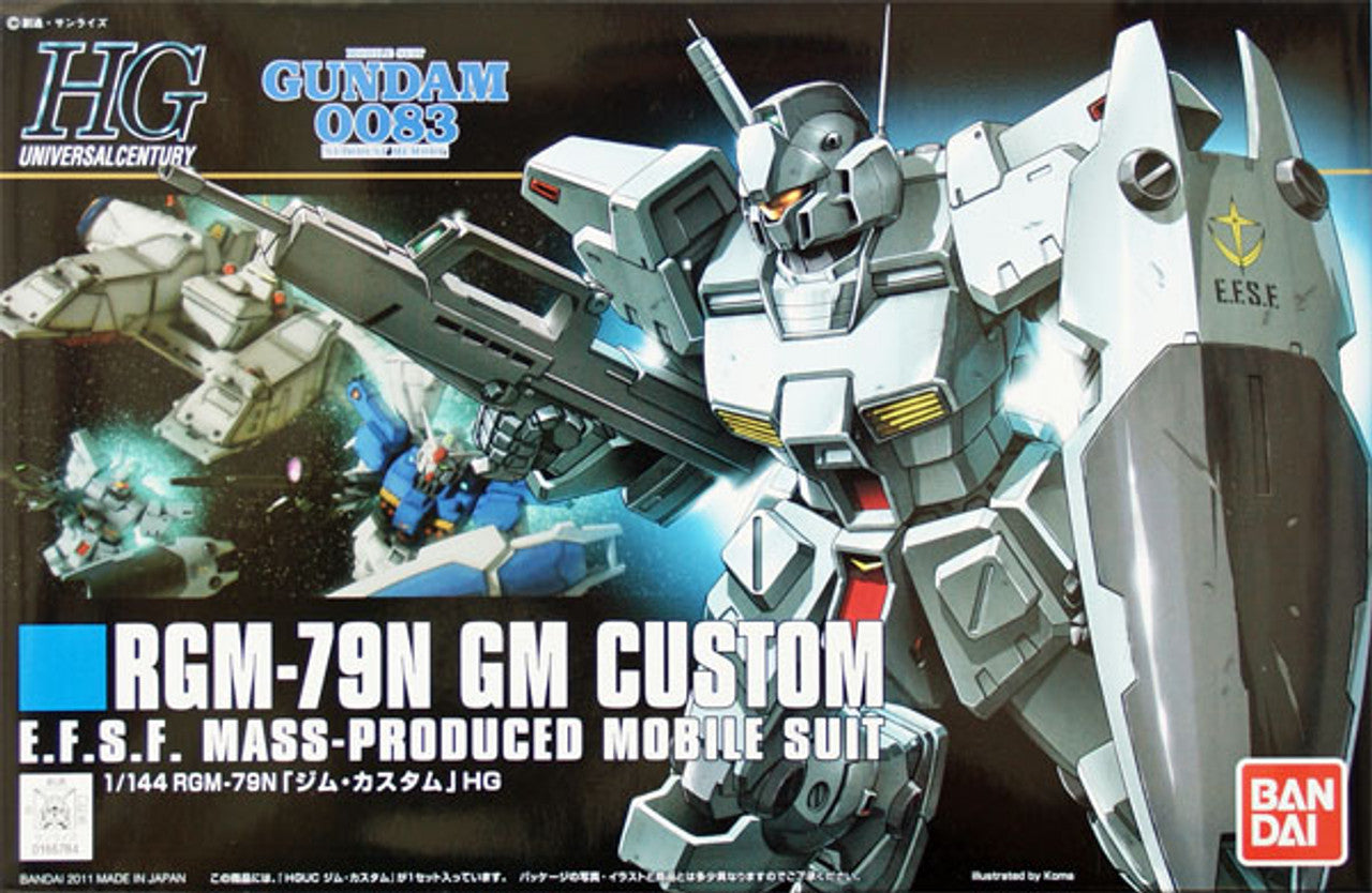 BANDAI Hobby HGUC 1/144 #120 GM Custom