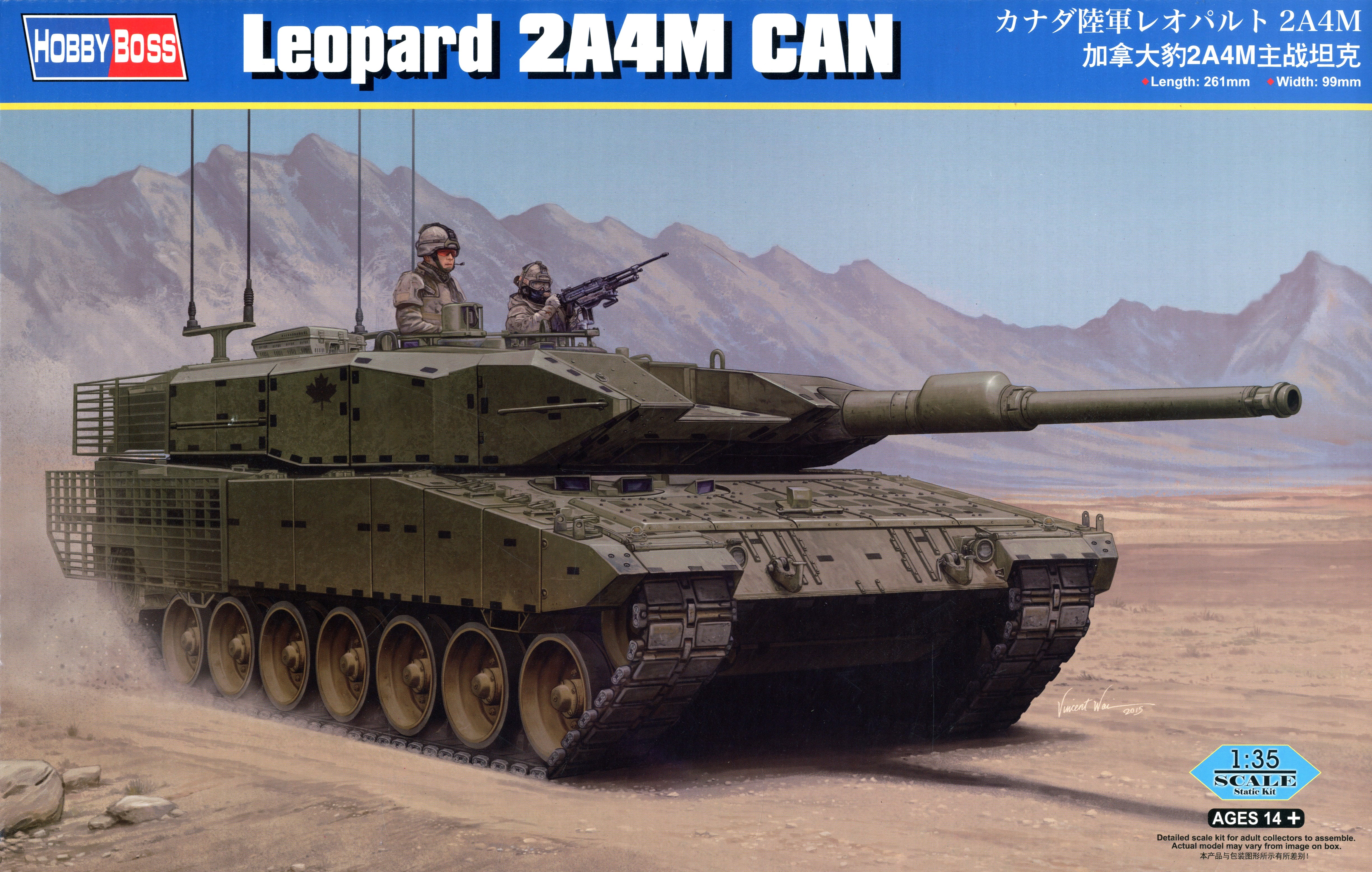 Hobby Boss 1/35 Leopard 2A4M CAN