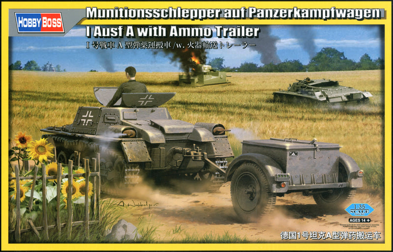 Hobby Boss 1/35 Munitionsschlepper Auf Panzerkampfwagen I Ausf A With ...