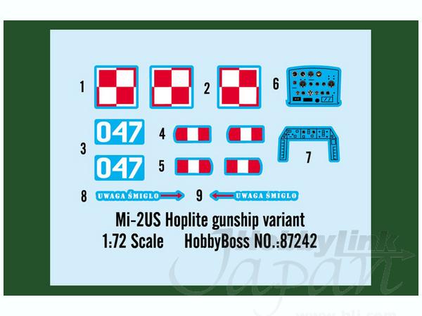 Hobby Boss 1/72 Mil Mi-2US Hoplite gunship variant