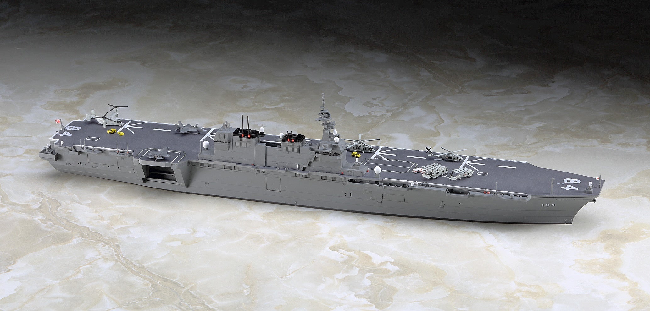 Hasegawa [032] 1:700 J.M.S.D.F. DDH KAGA