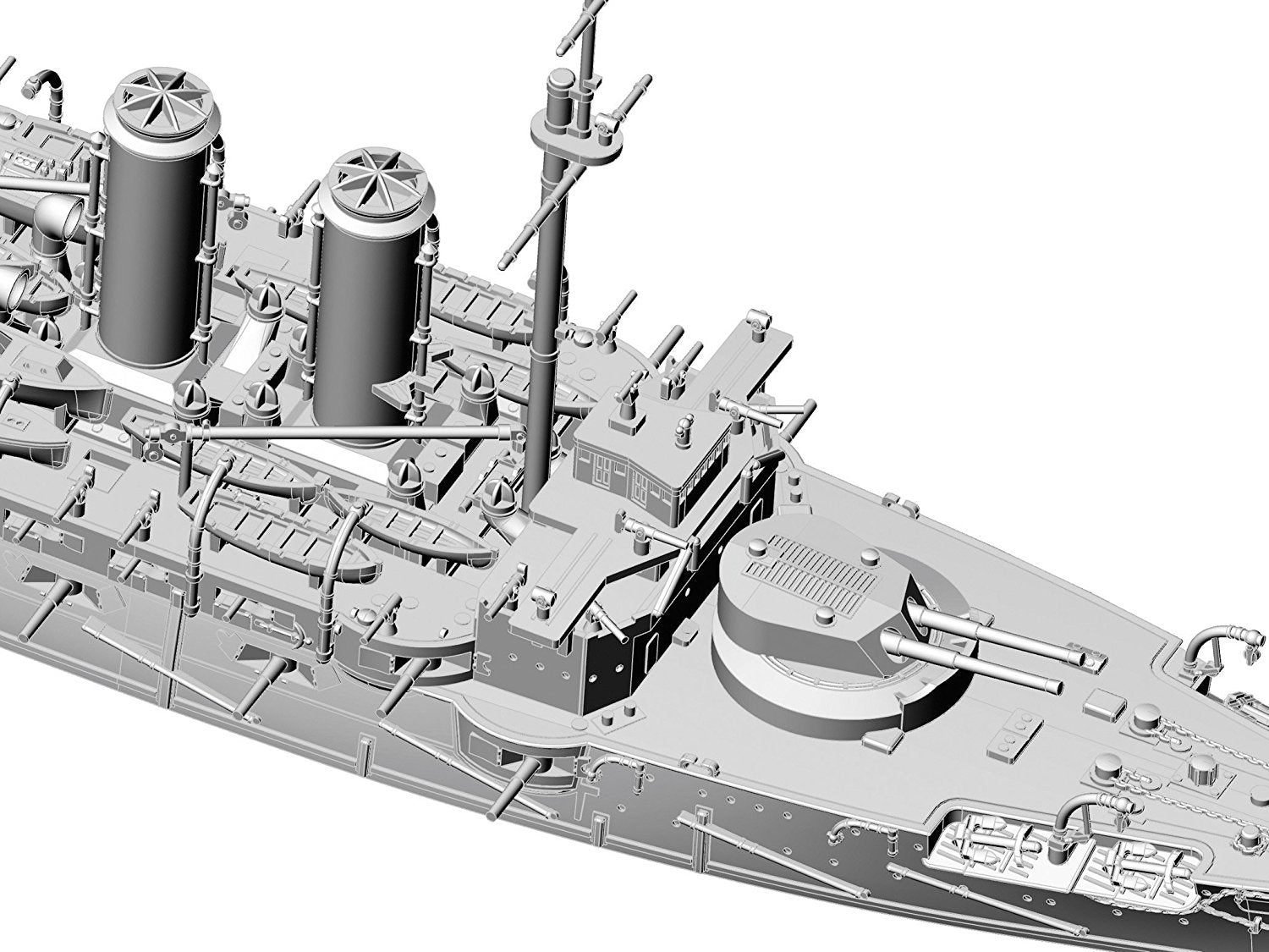 Hasegawa [151] 1:700 IJN BATTLESHIP MIKASA