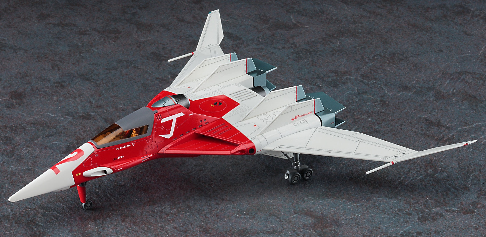 Hasegawa 1/72  [CRUSHER JOE]  FIGHTER 2  w/ALFIN FIGURE