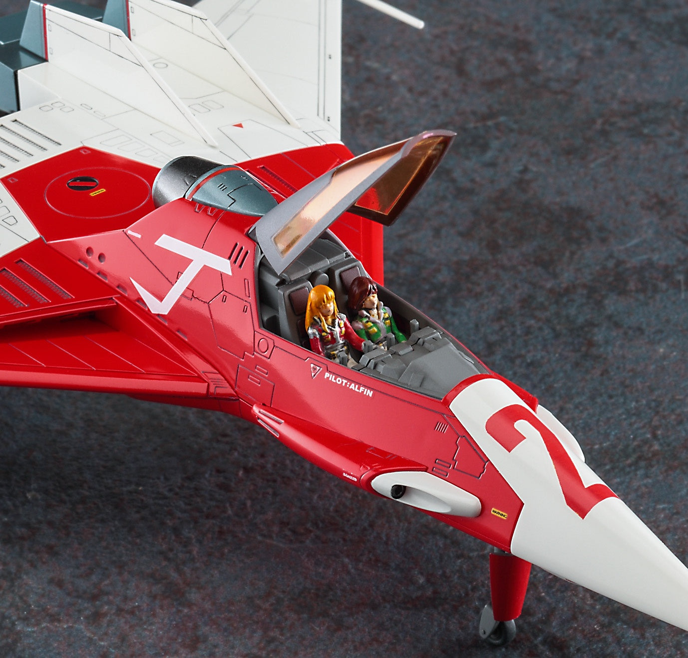 Hasegawa 1/72  [CRUSHER JOE]  FIGHTER 2  w/ALFIN FIGURE