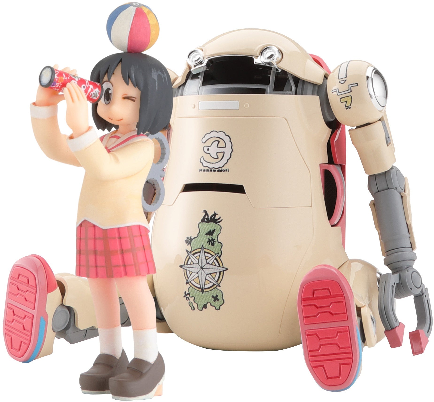 Hasegawa 1/20  20 MechatroWeGo No.06 nichijou collab “Warm”+ Nano Shinonome